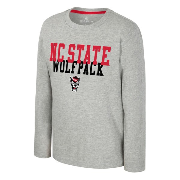 Oxford Grey Youth Long Sleeve Tee -
